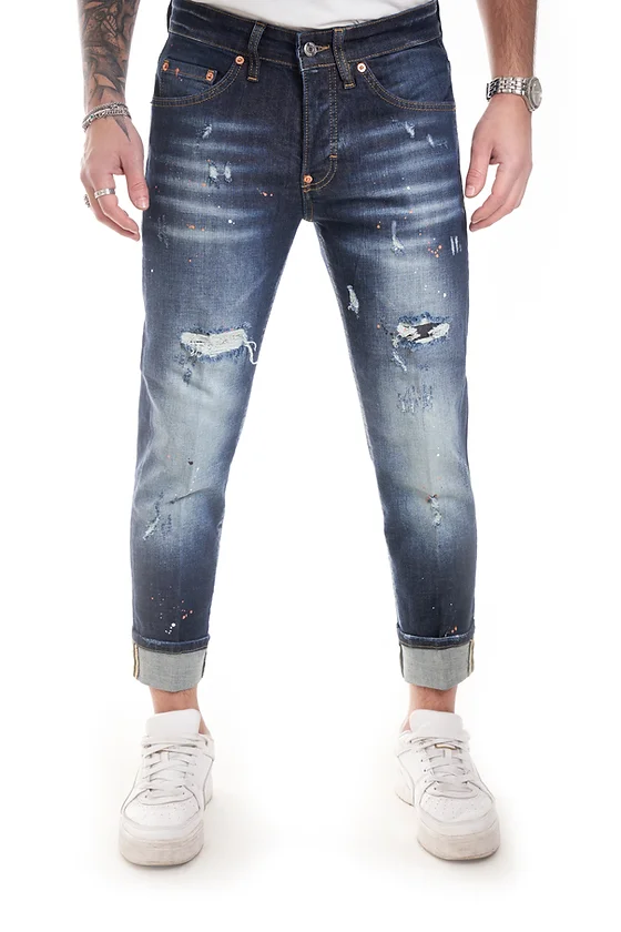 Jeans on sale particolari uomo