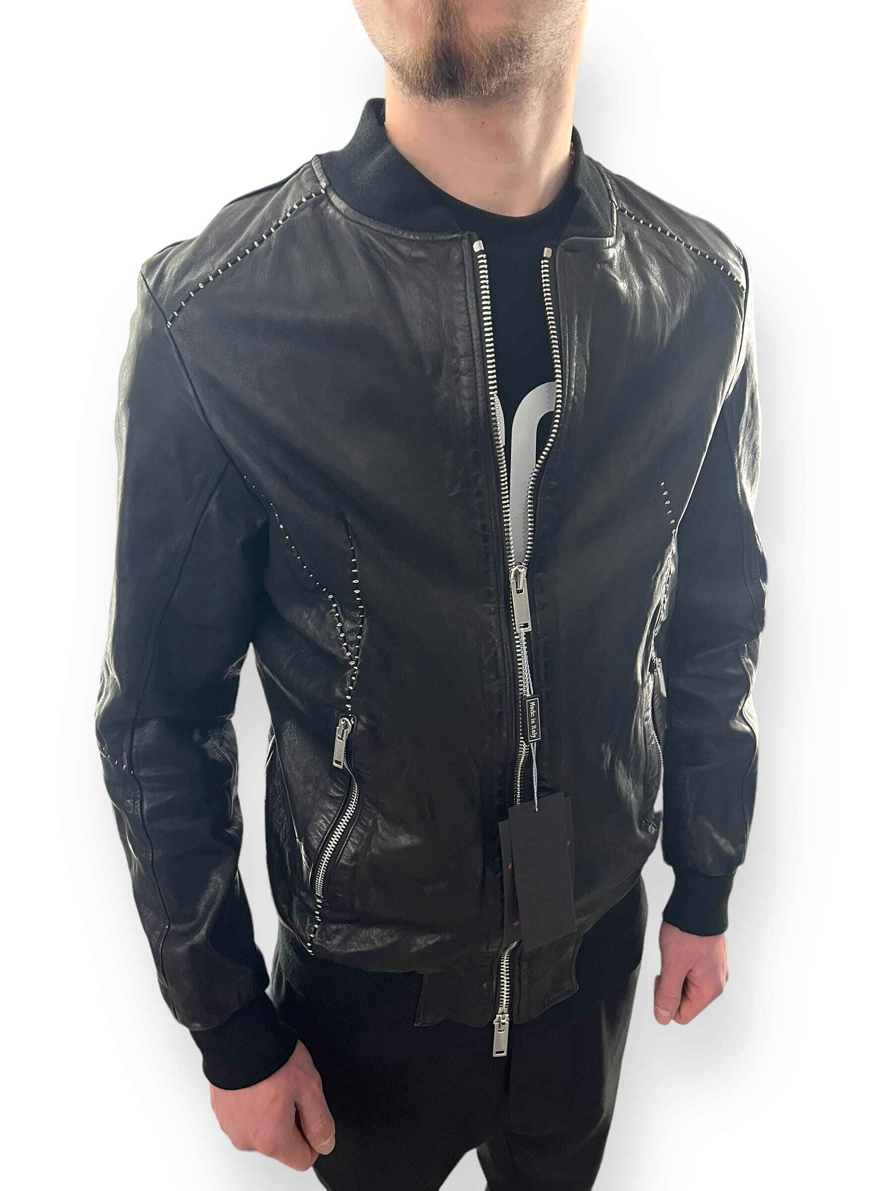 Bomber Arc Leather - Élite Uomo