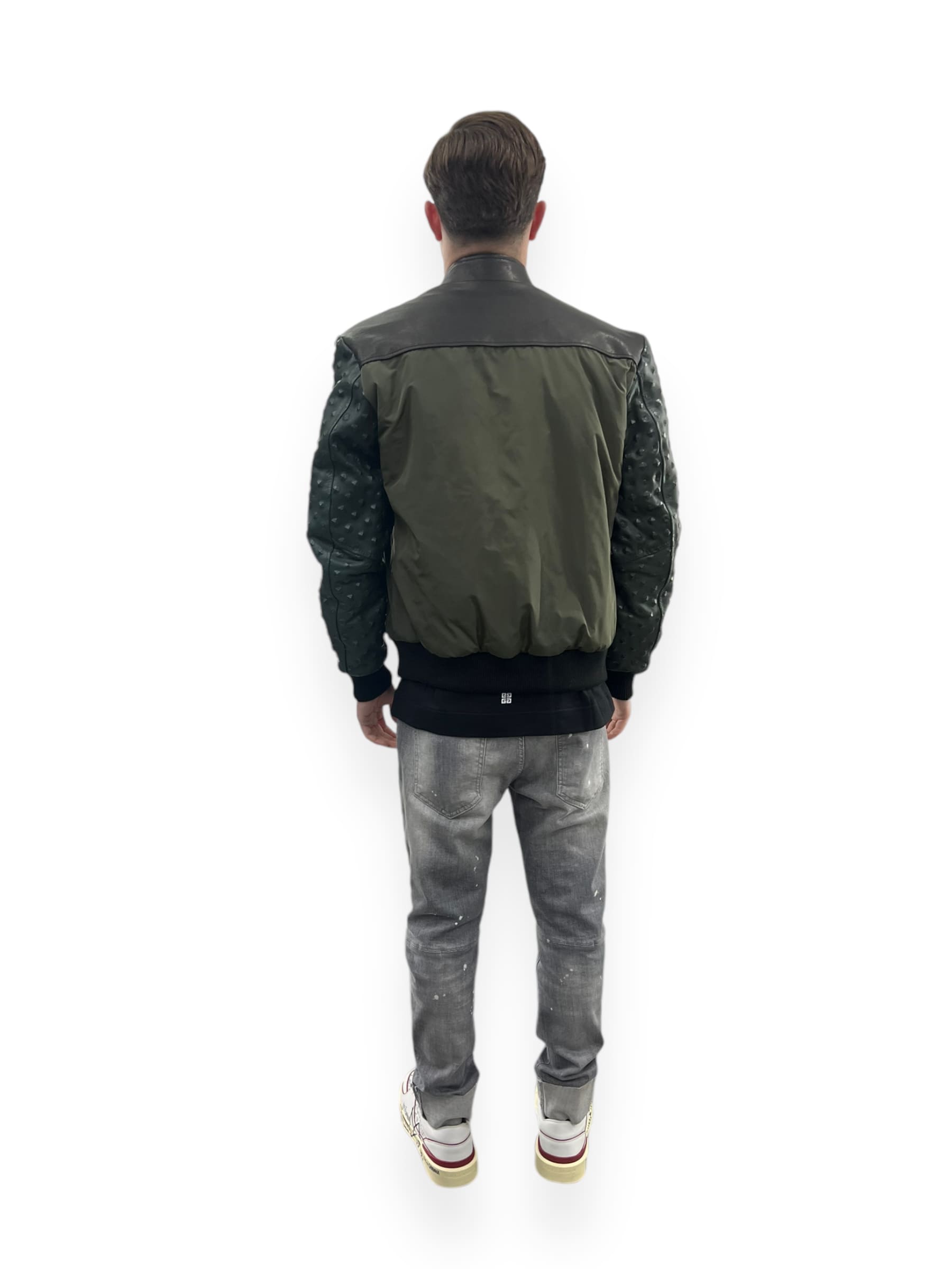 Arc Leather Bomber