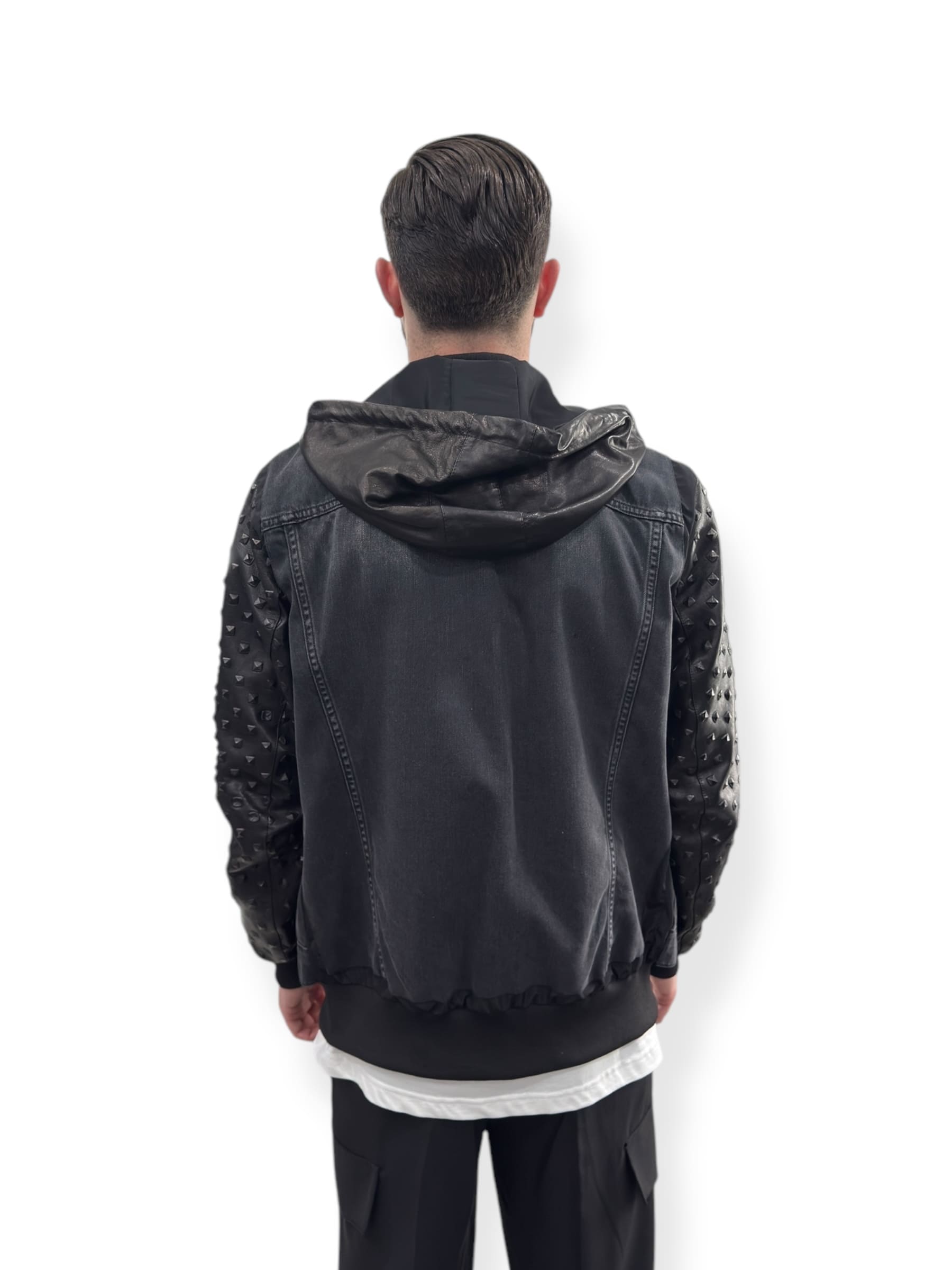 Arc Leather Bomber