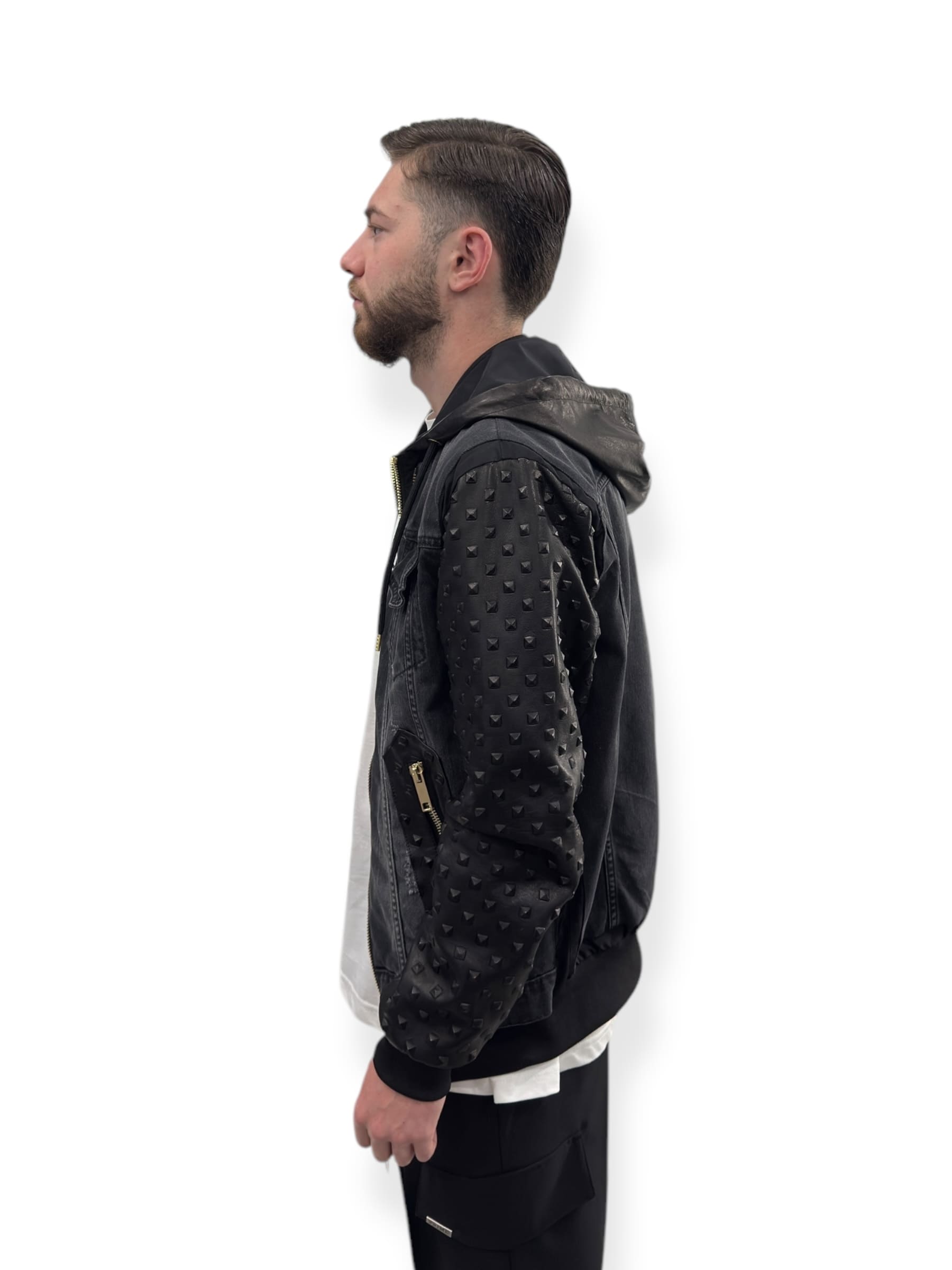 Arc Leather Bomber