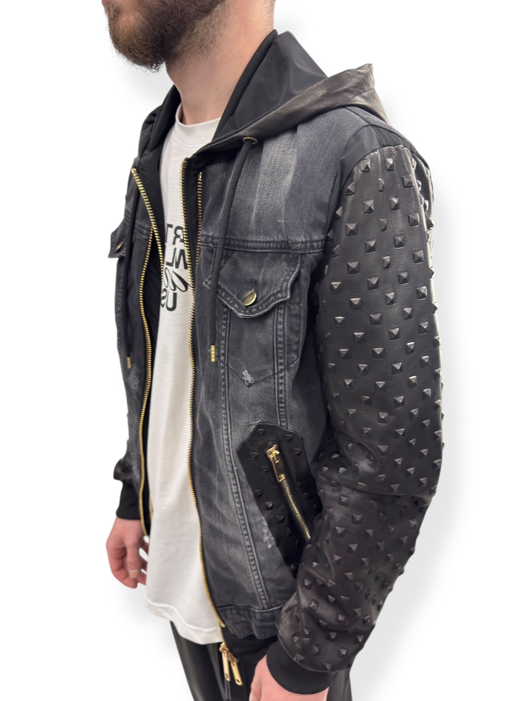 Arc Leather Bomber
