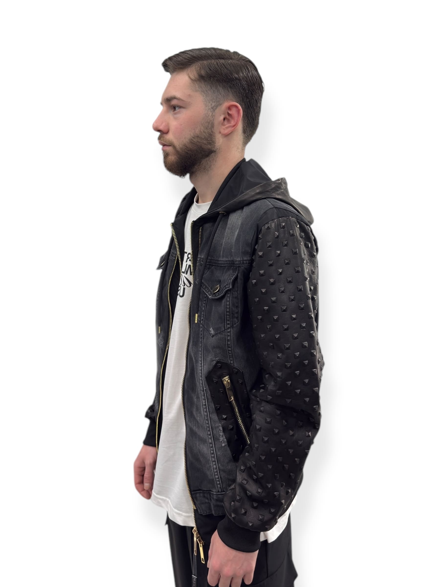 Arc Leather Bomber