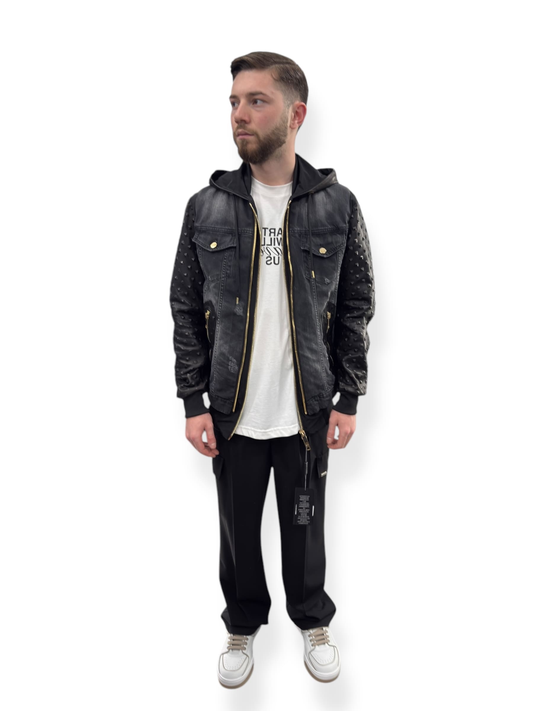 Arc Leather Bomber