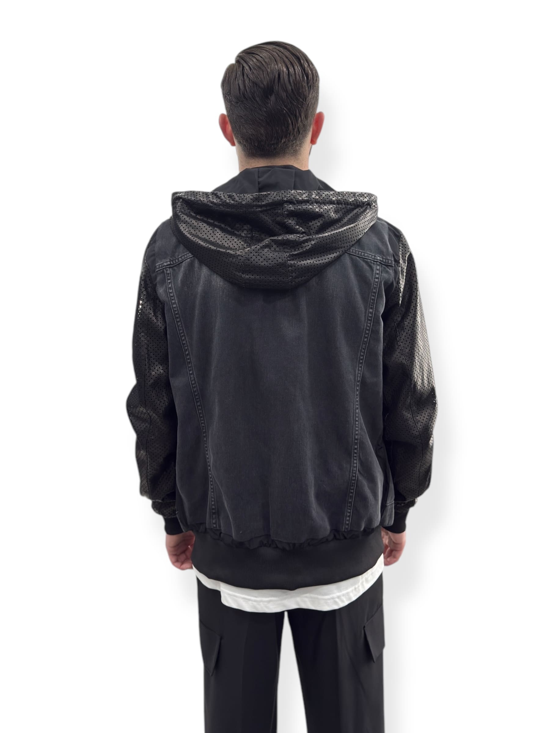 Arc Leather Bomber