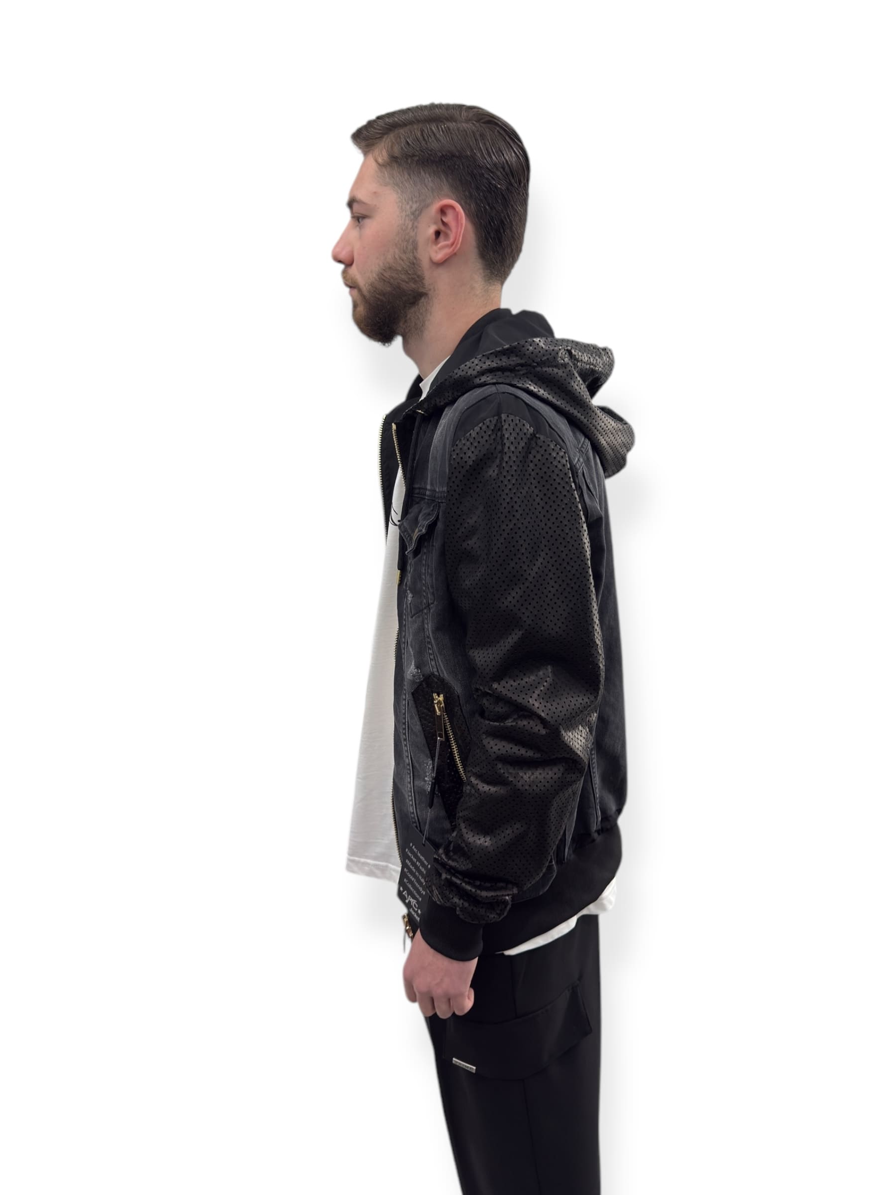 Arc Leather Bomber
