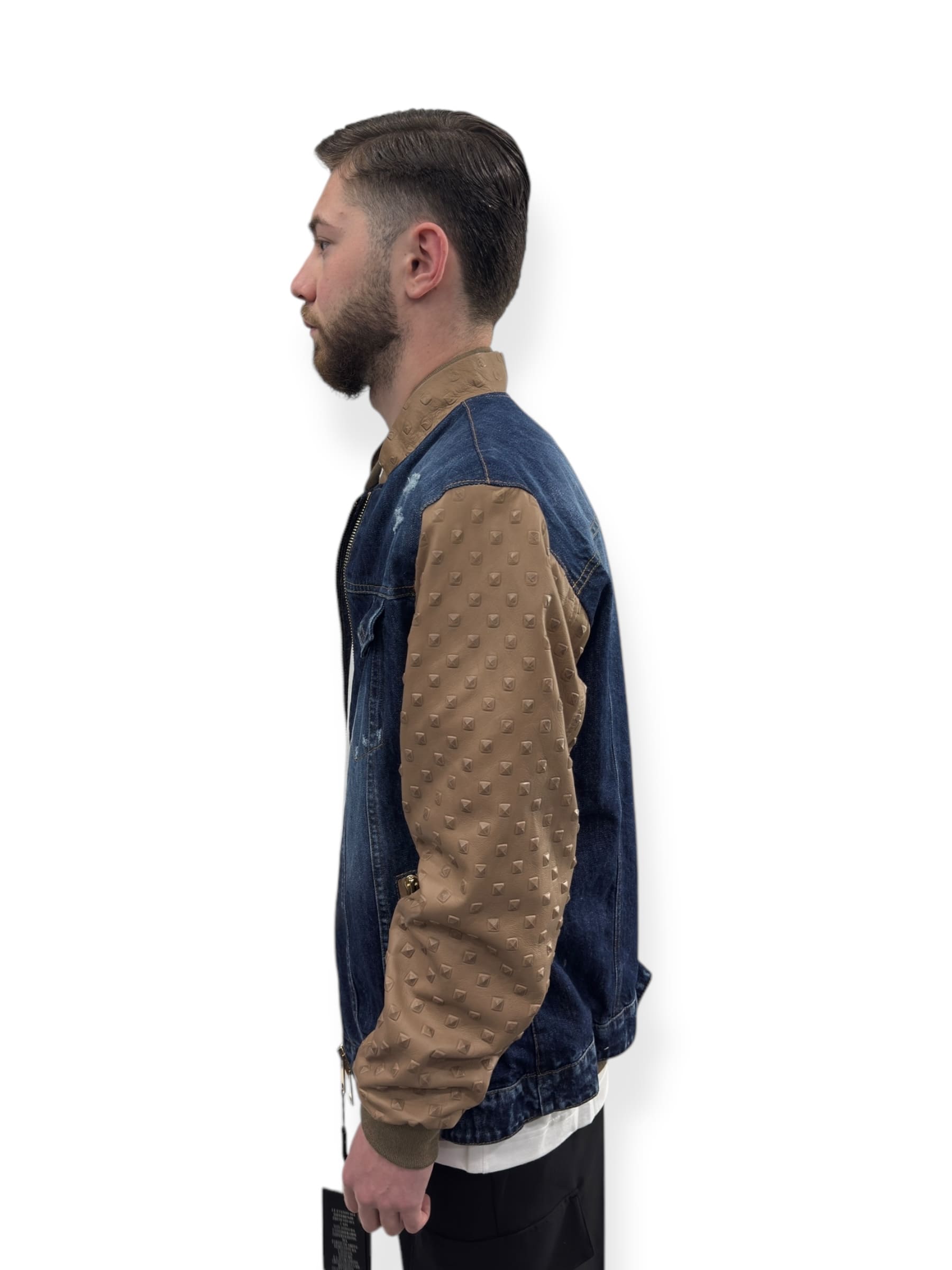 Arc Leather Bomber