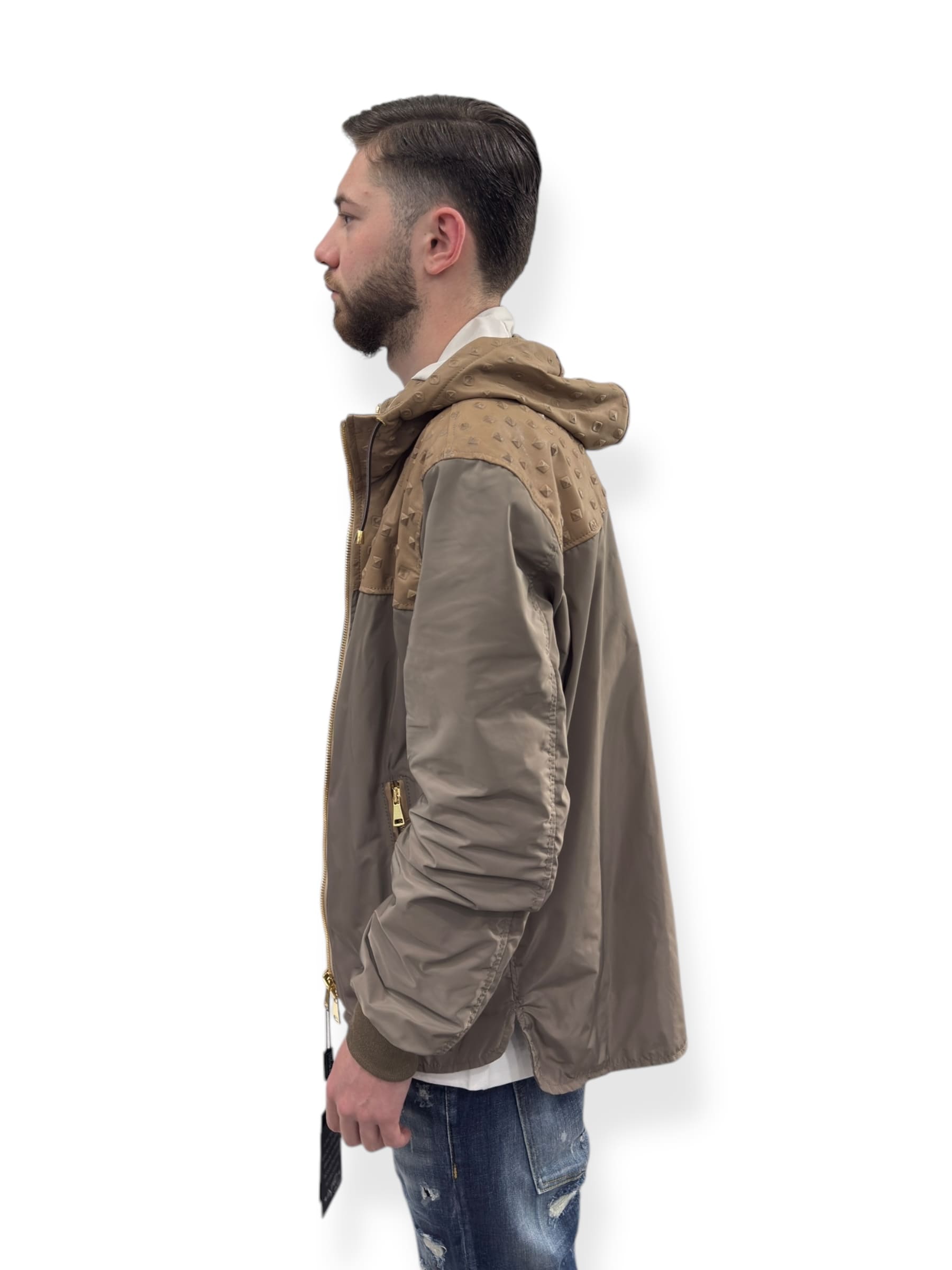 Arc Leather Bomber