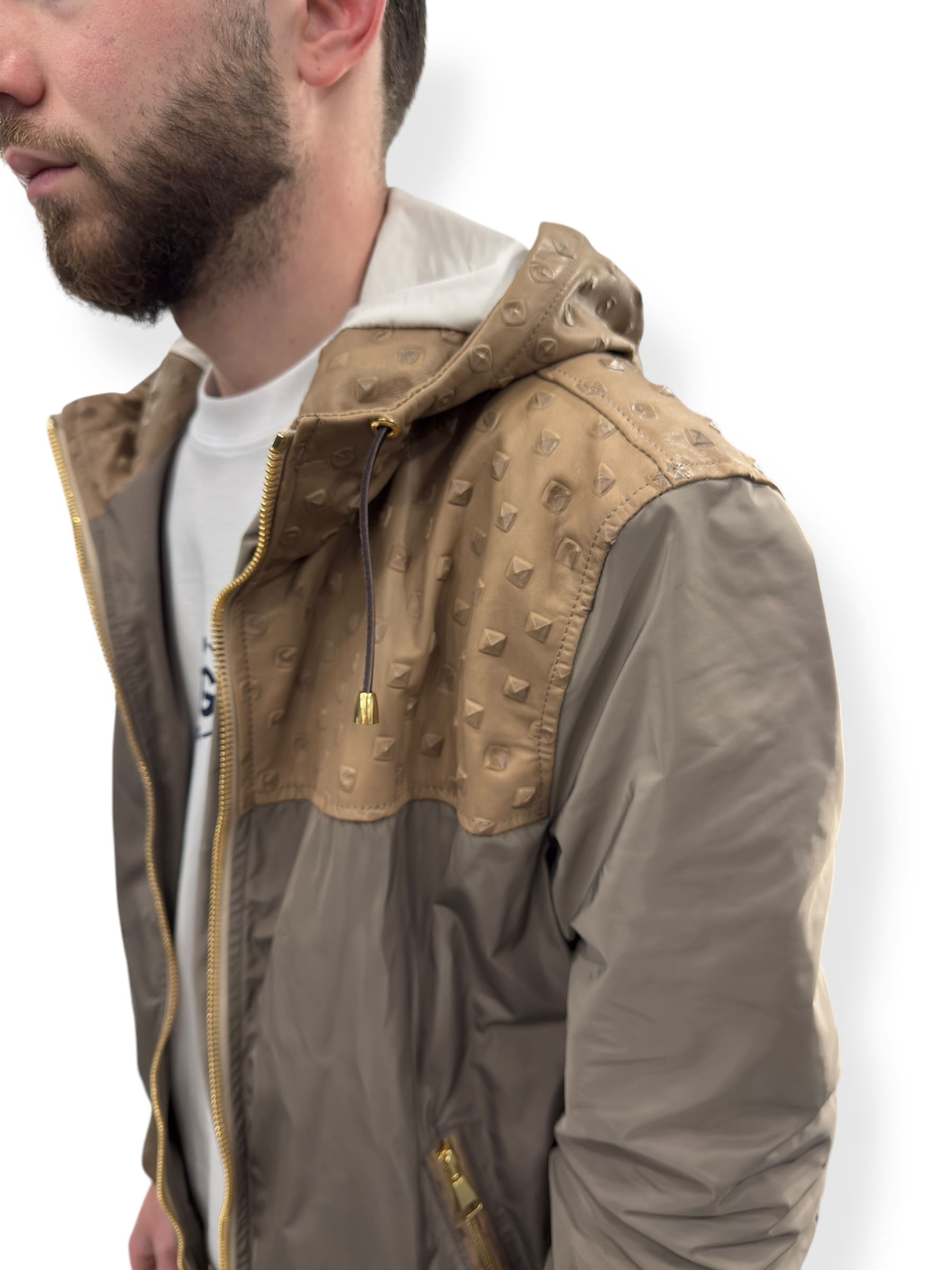Arc Leather Bomber