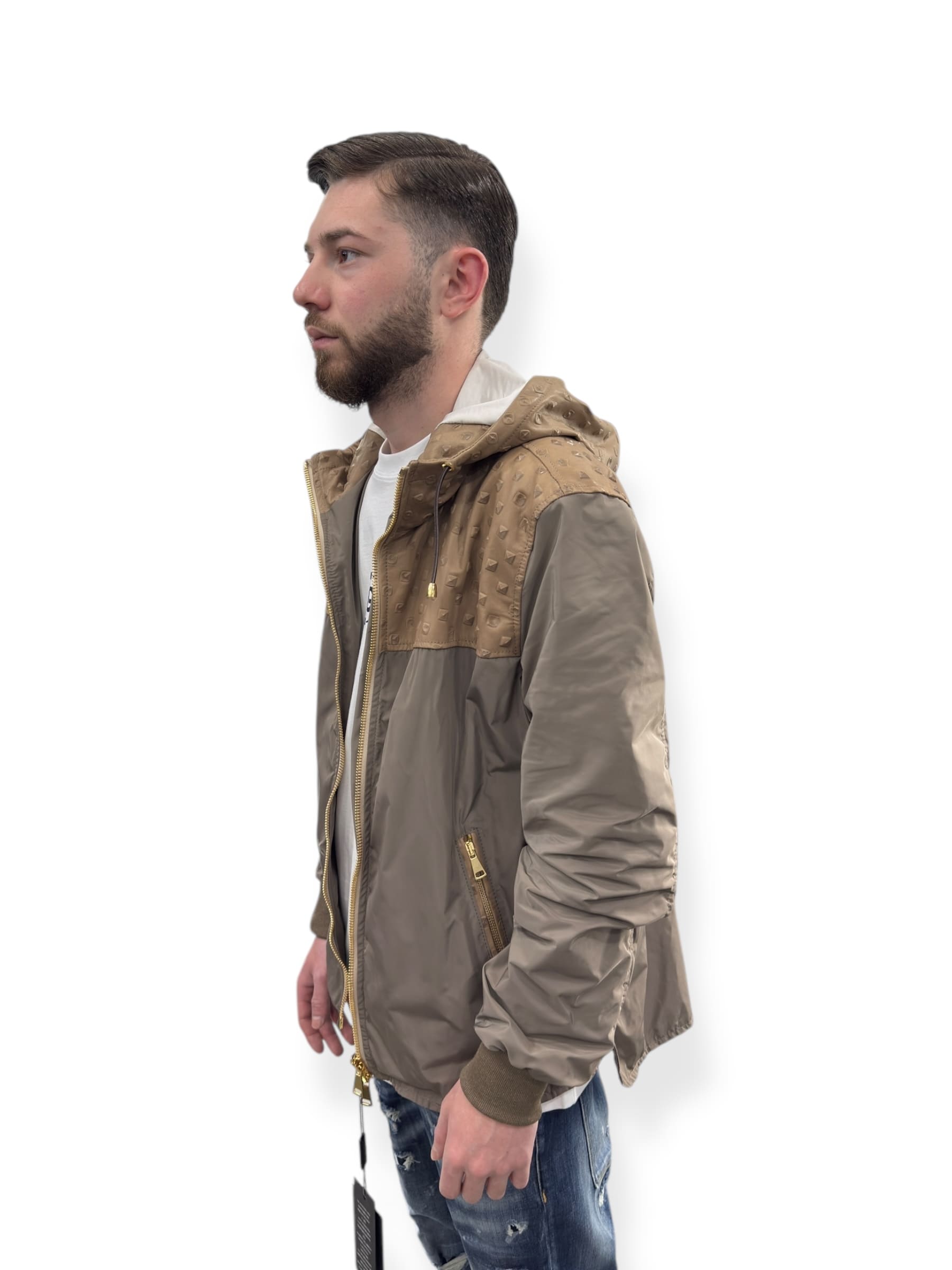 Arc Leather Bomber