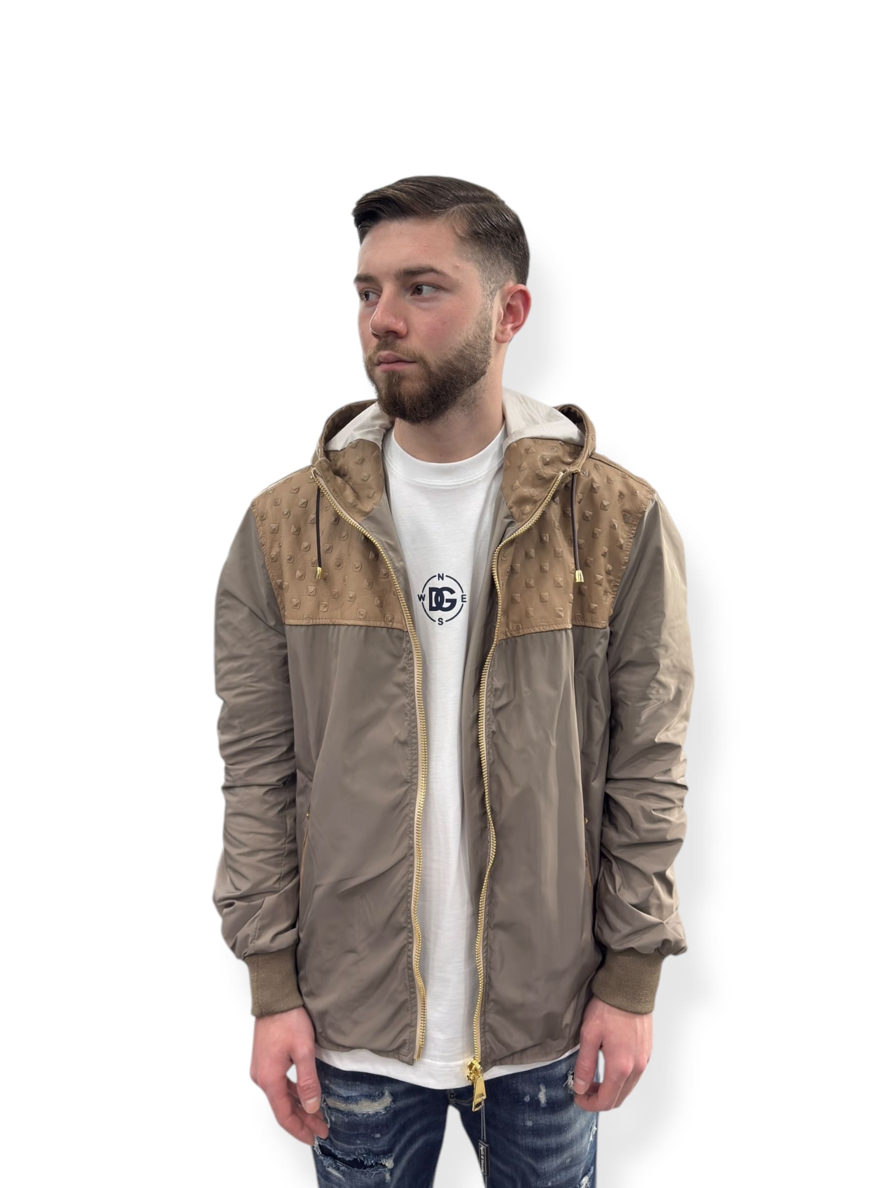 Arc Leather Bomber
