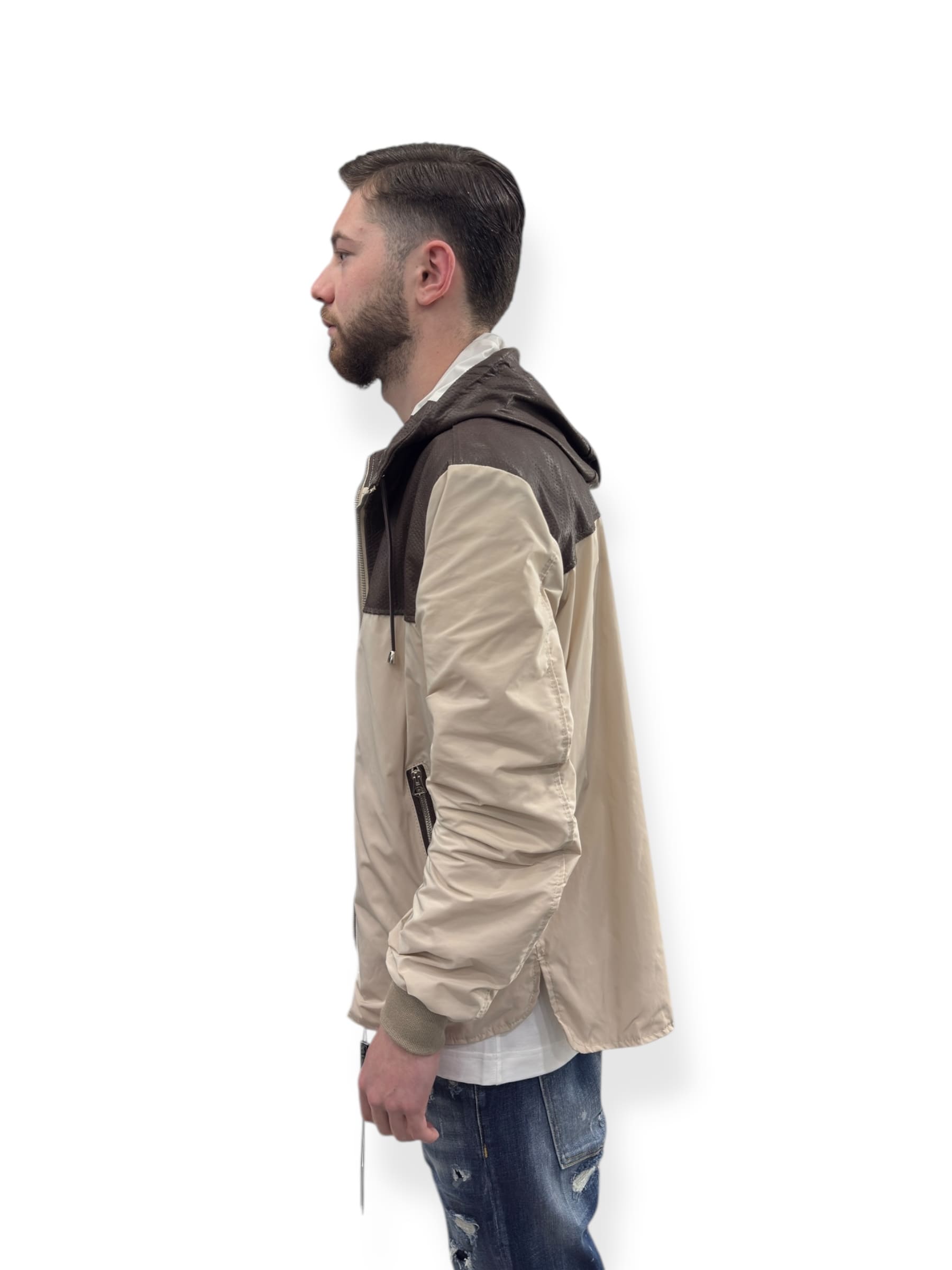 Arc Leather Bomber