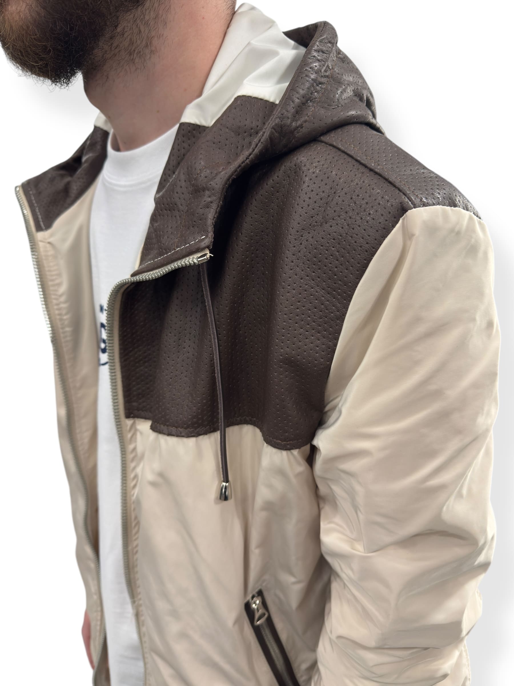 Arc Leather Bomber