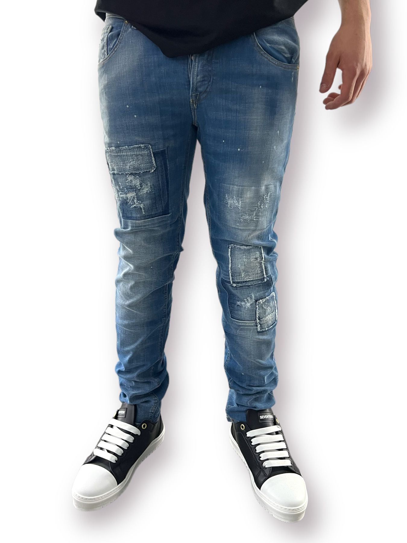 Jeans Denim Pmds - Élite Uomo