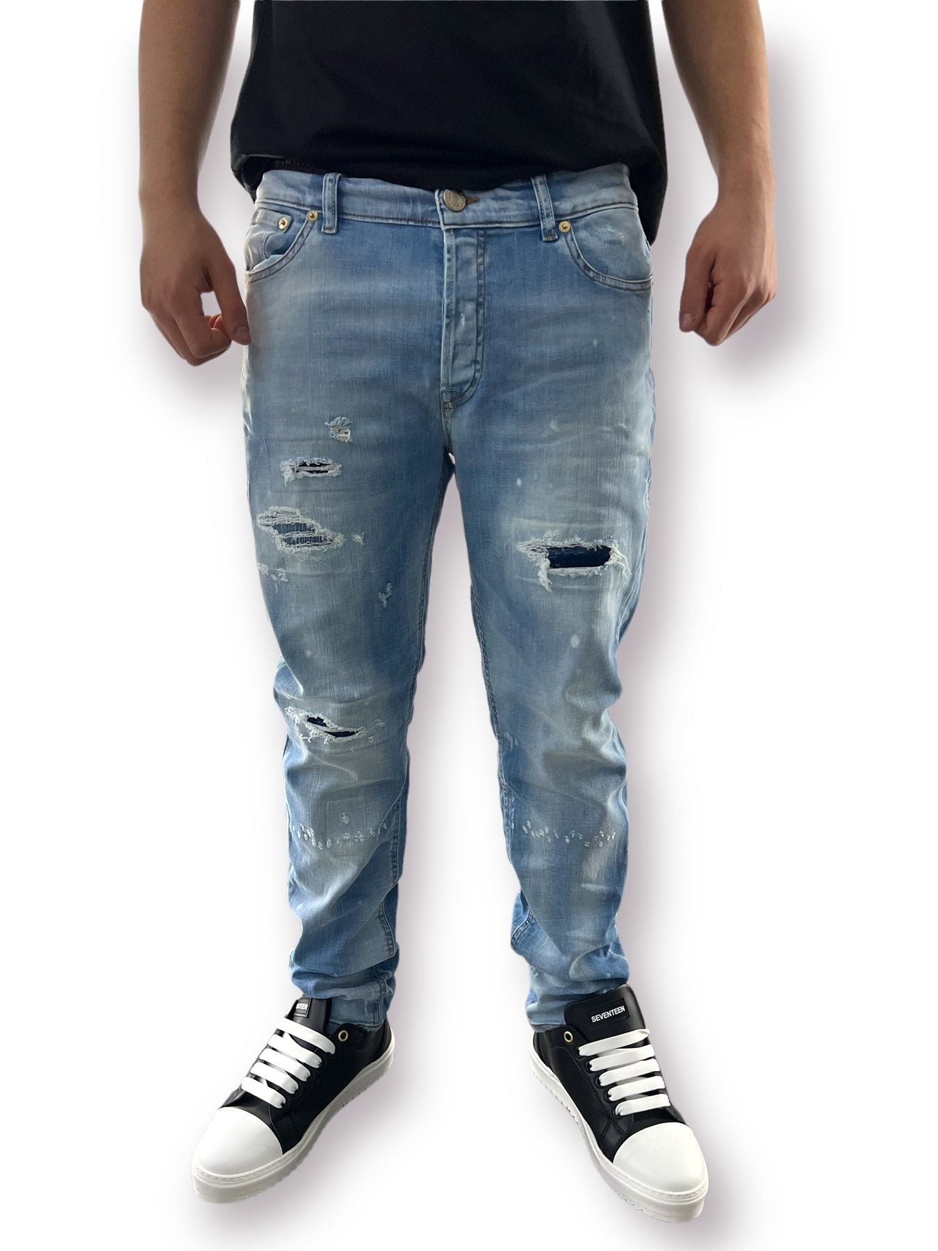 Jeans Denim Pmds - Élite Uomo